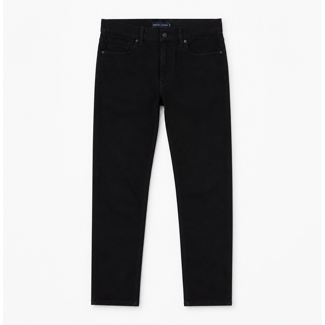 Everlane Uniform Mens Slim Fit Jeans Black Denim Pants 33x30